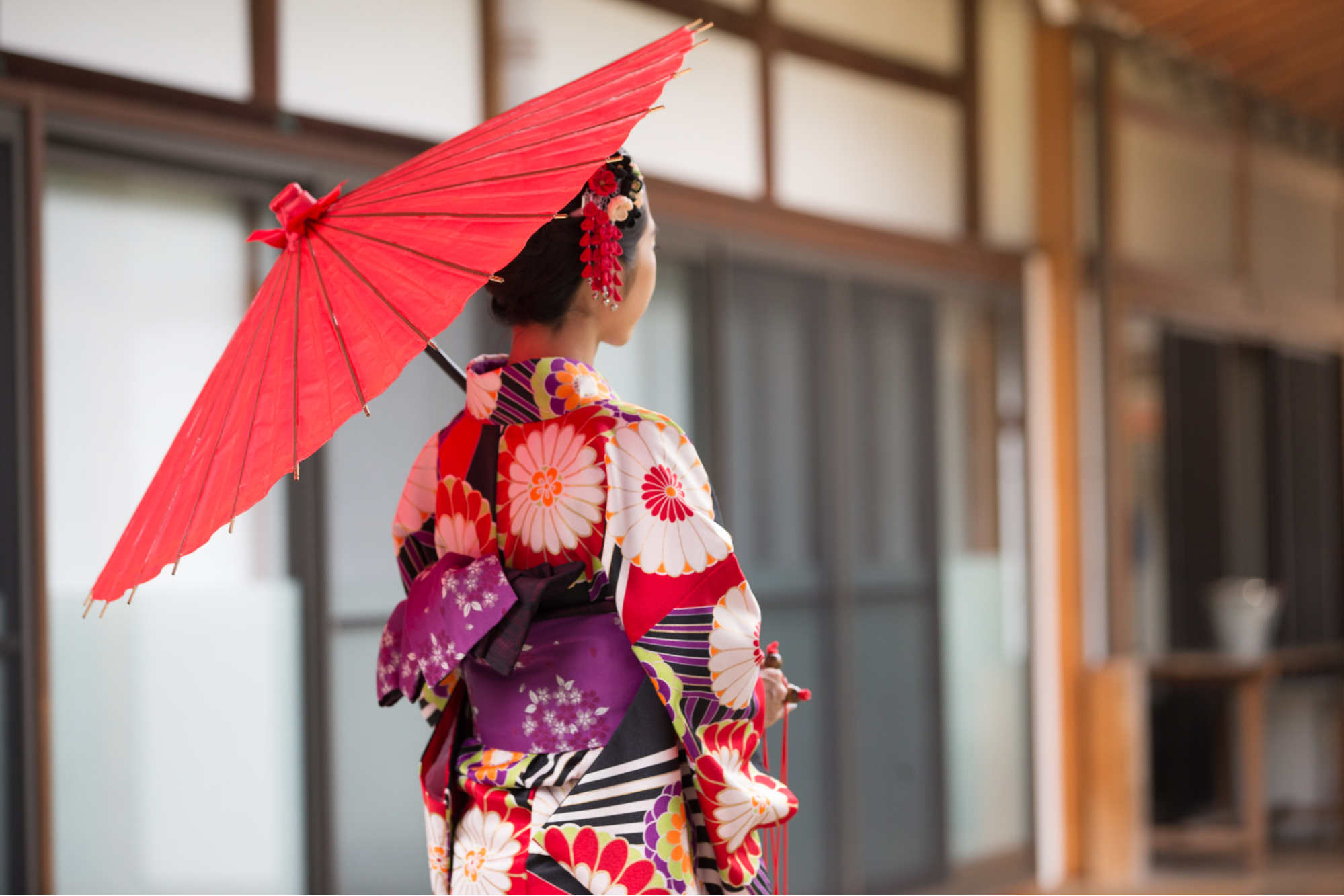 Professional kimono styling