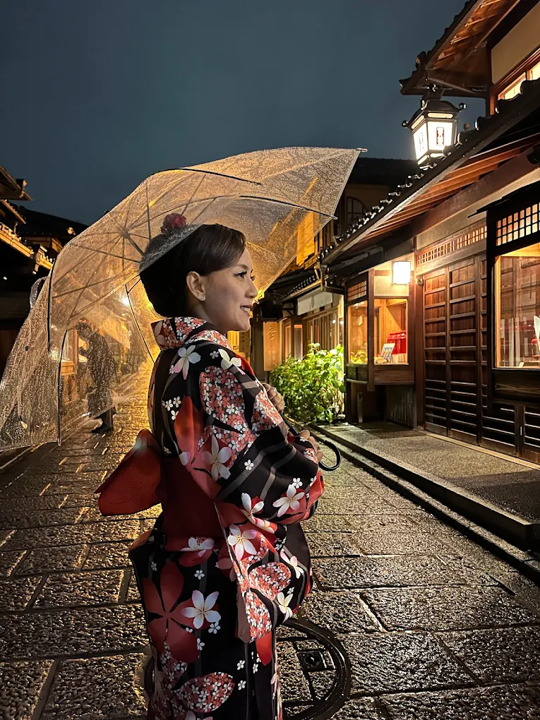 Kimono back details