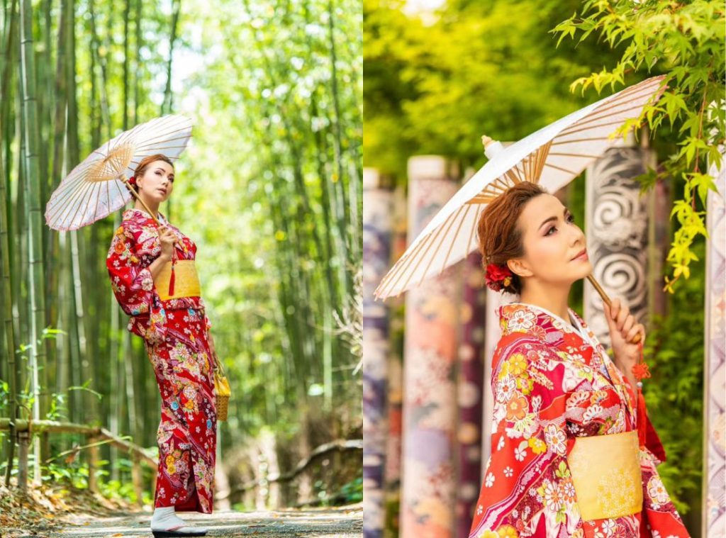 Kimono rental services