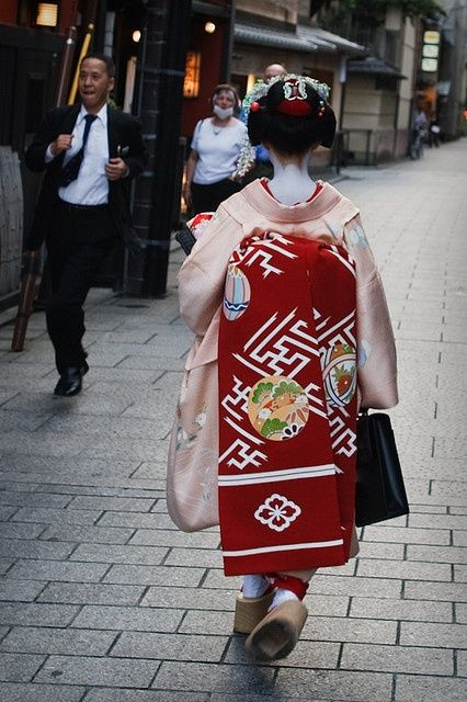 Back view kimono