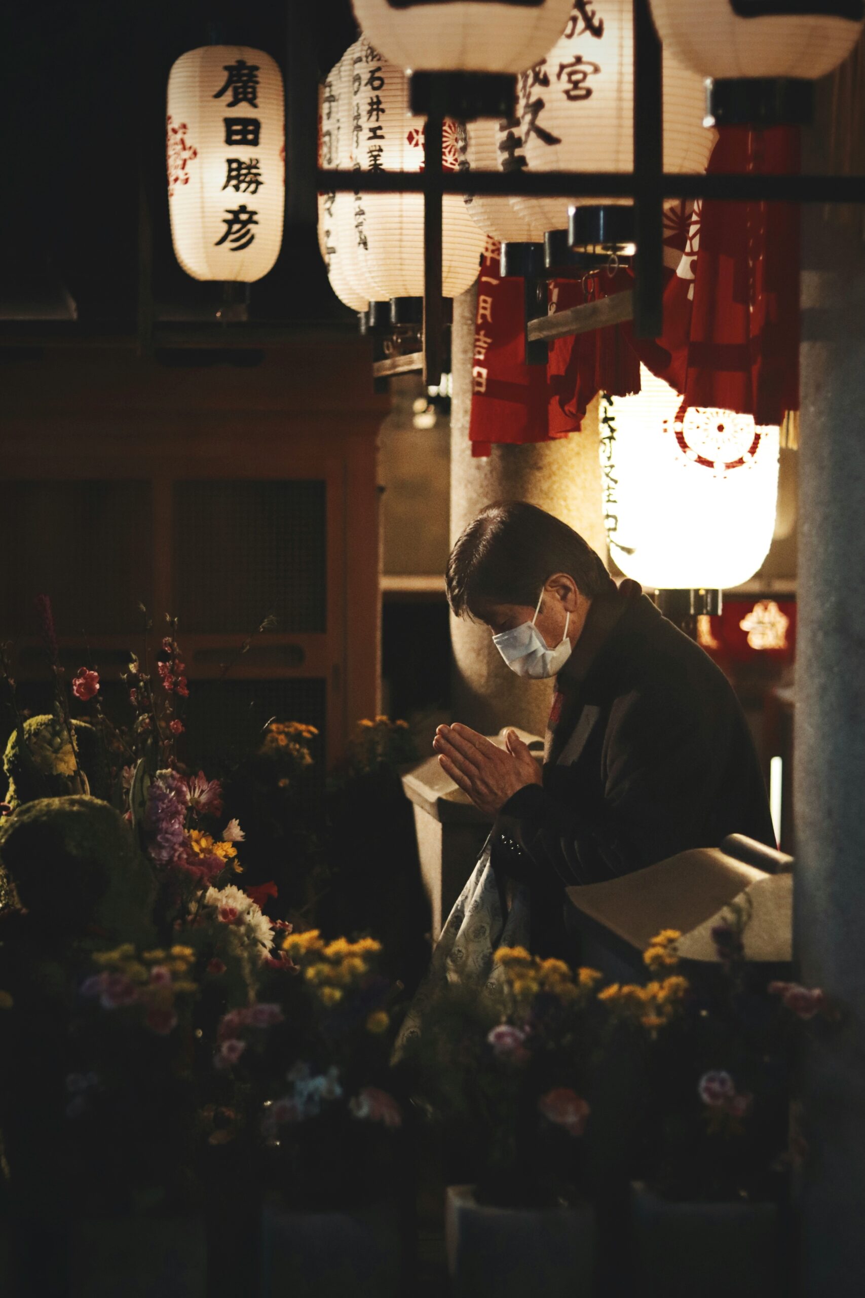 Serene moment of a woman in traditional kimono at Kiyomizu-dera temple pagoda in Kyoto, embodying the timeless connection between Japanese cultural heritage and spiritual traditions