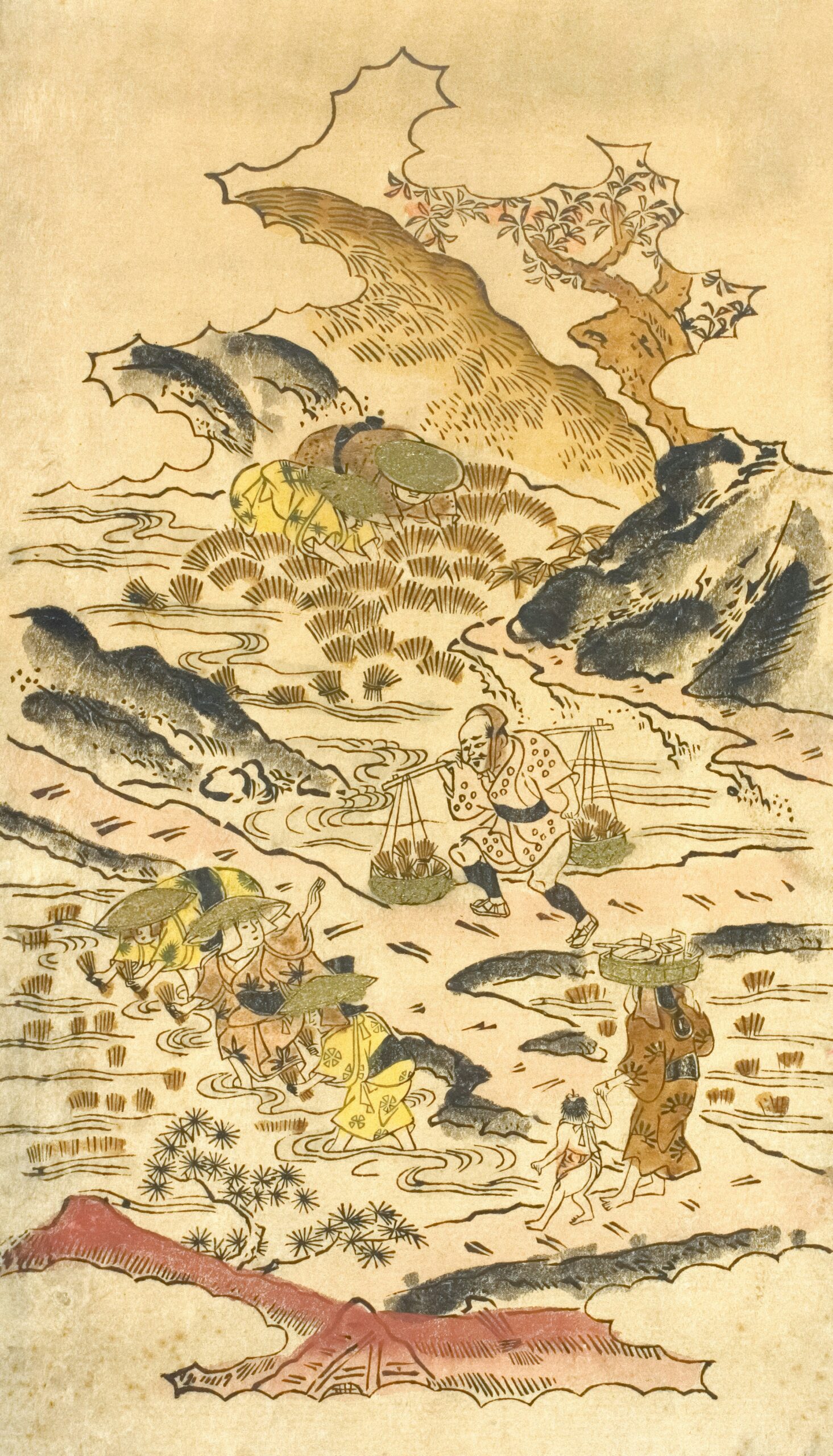 桃太郎是日本民间传说中的英雄，身穿武士和服，身边有动物伙伴，描绘了日本神话和文化故事。
