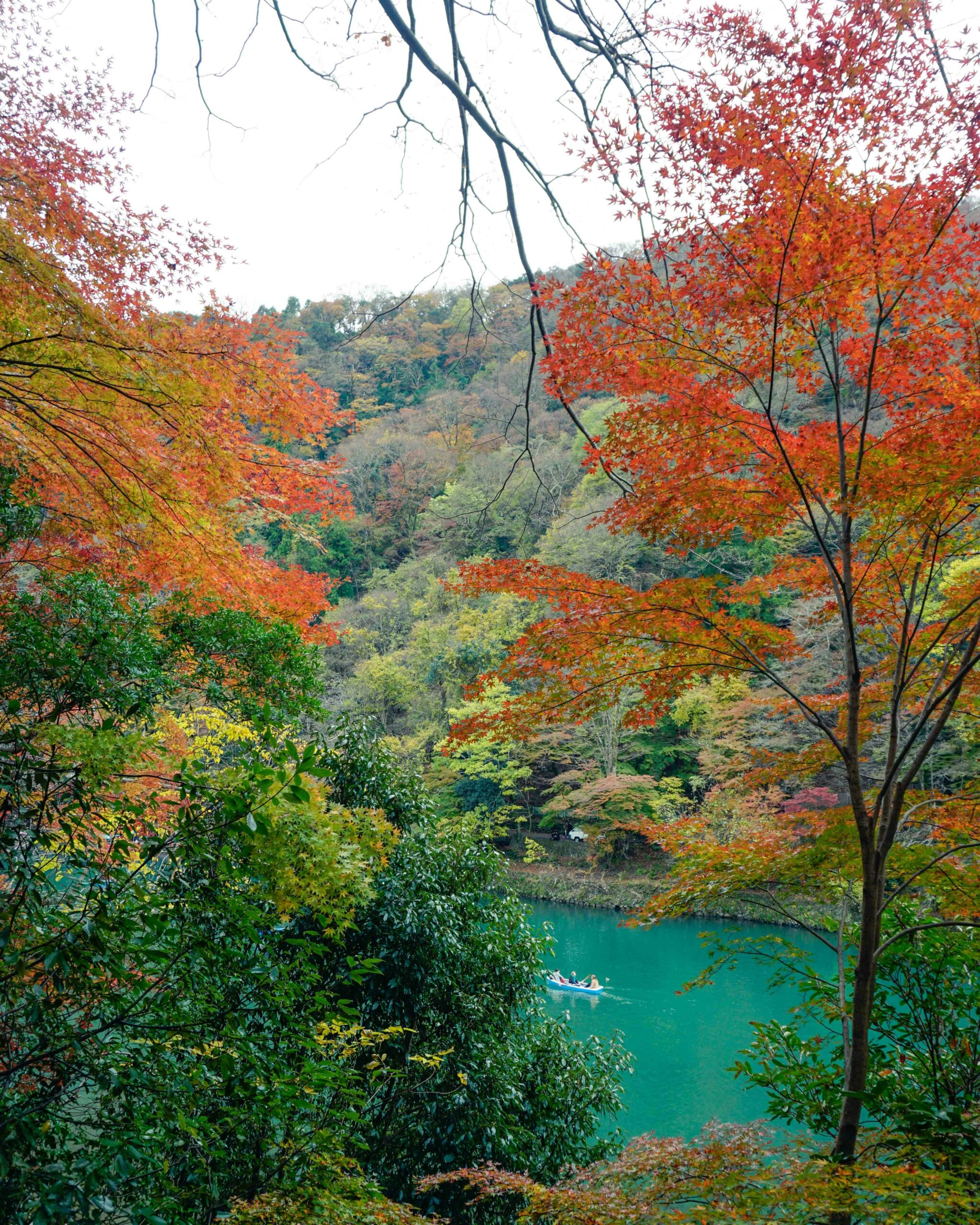 Traditional cobblestone streets of Gion district in Kyoto with historic wooden buildings and autumn atmosphere, showcasing the perfect setting for kimono wearing and cultural immersion