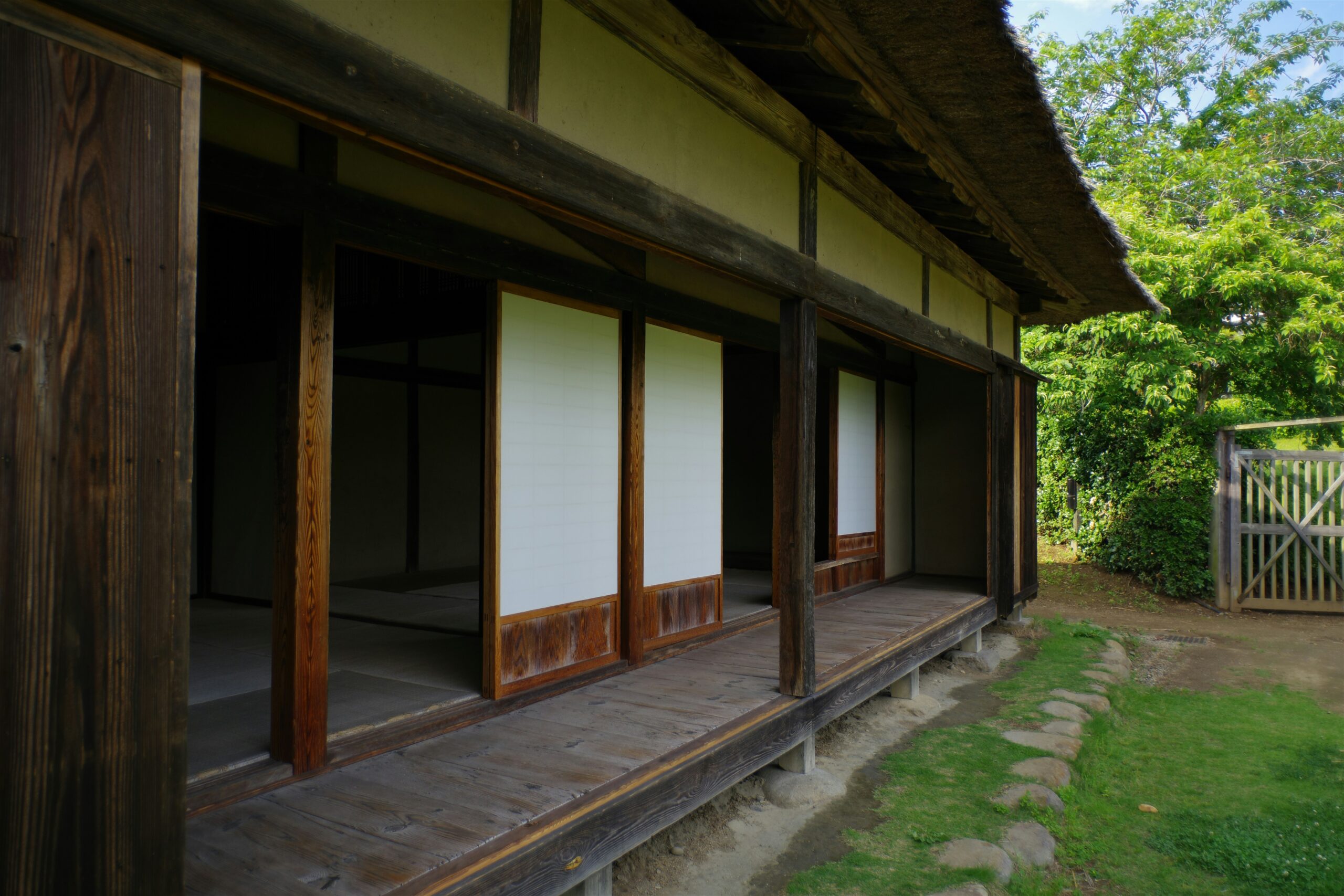 Famous Kotoji stone lantern at Kenrokuen Garden in Kanazawa, one of Japan's three most beautiful gardens
